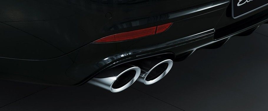 Exhaust Pipe of Porsche Panamera Exclusive Series