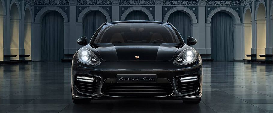 Full Front View of Panamera Exclusive Series