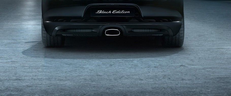 Exhaust Pipe of Porsche Boxster Black Edition