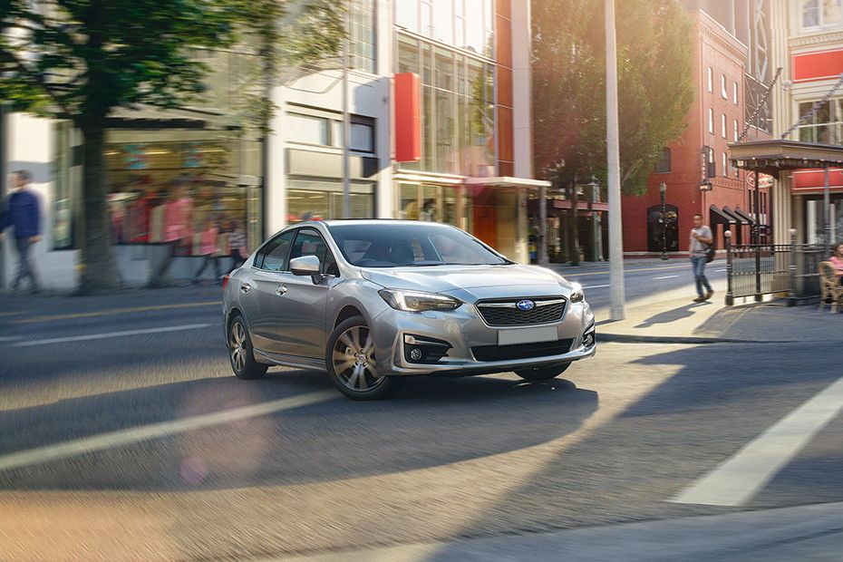 Subaru Impreza Front Cross Side View