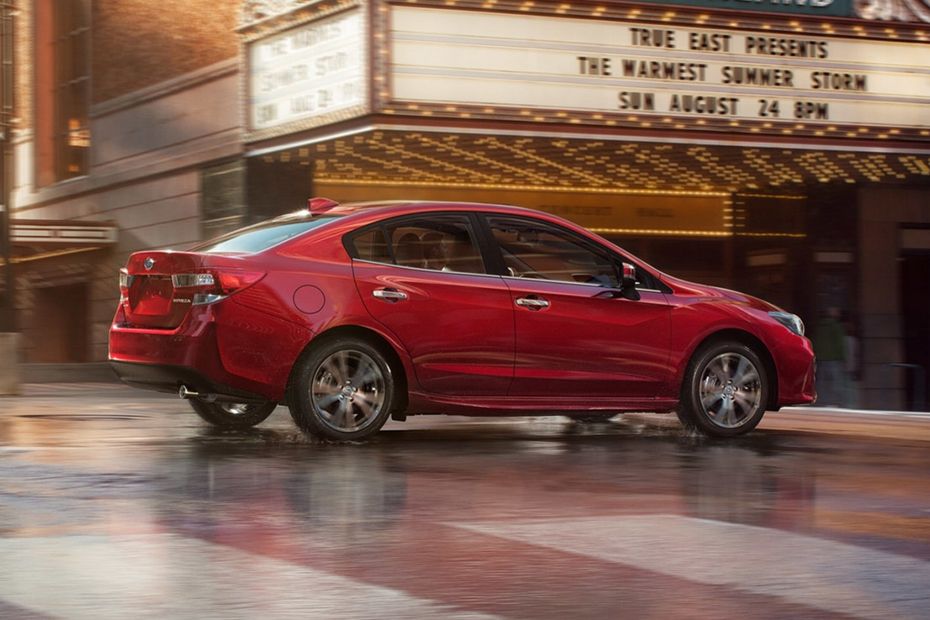 Impreza Rear angle view