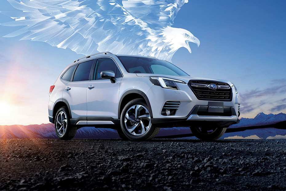 Subaru Forester Front Angle Low View Subaru Forester Front Angle Low View