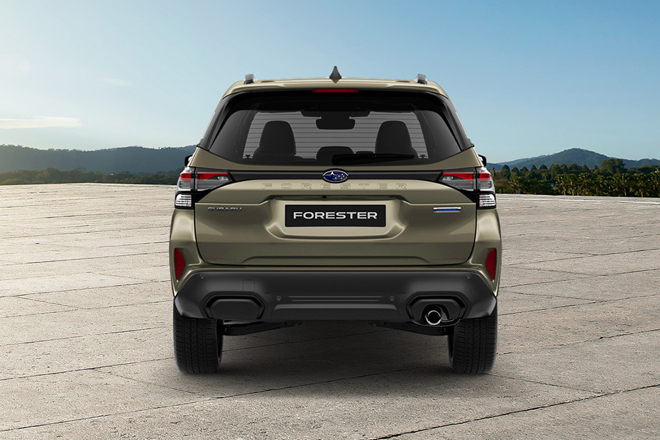 Full Rear View of Subaru Forester e-Boxer Hybrid