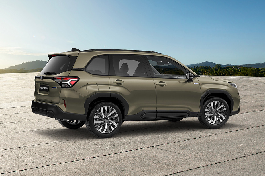 Forester e-Boxer Hybrid Rear Medium Side View