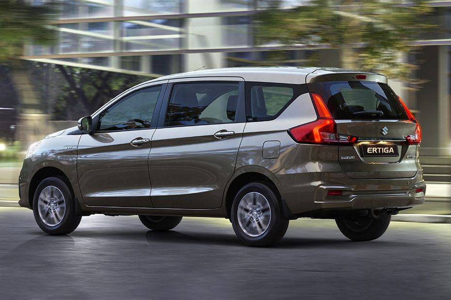 Suzuki Ertiga Rear Cross Side View