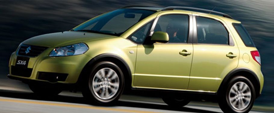 Suzuki SX4 Crossover Front Side View
