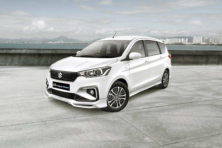 Ertiga Hybrid Front deep low Angle View Ertiga Hybrid Front deep low Angle View