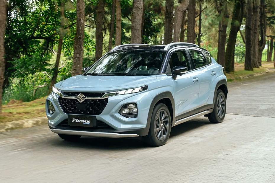 Suzuki Fronx Front Angle Low View Suzuki Fronx Front angle low view