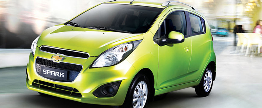 Chevrolet Spark (2011-2016) Front Angle High View