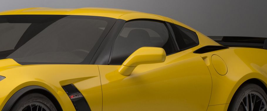 Chevrolet Corvette Z06 Drivers Side Mirror Front Angle