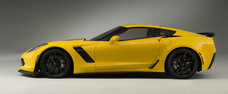 Corvette Z06 Side view
