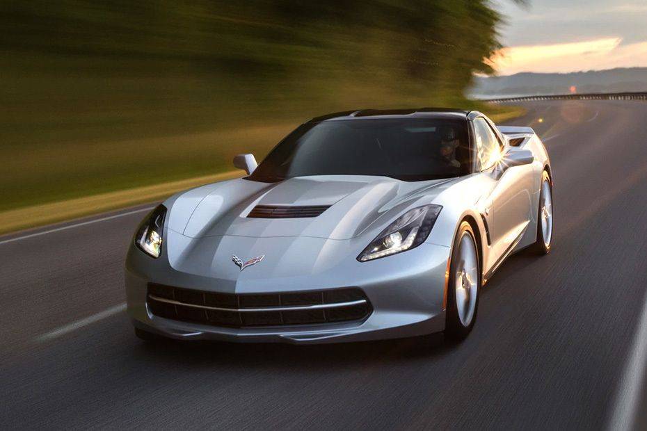Corvette Tilted Front View Corvette Tilted Front View