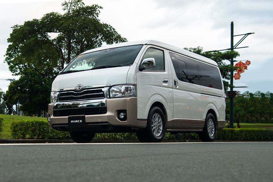 Toyota Hiace LXV Front Angle Low View