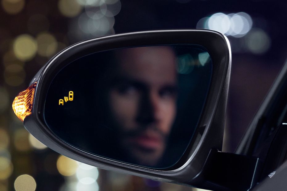 Toyota C-HR Drivers Side Mirror Rear Angle