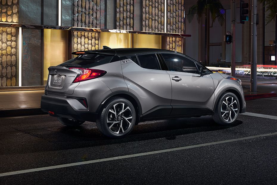 C-HR Rear Medium Side View