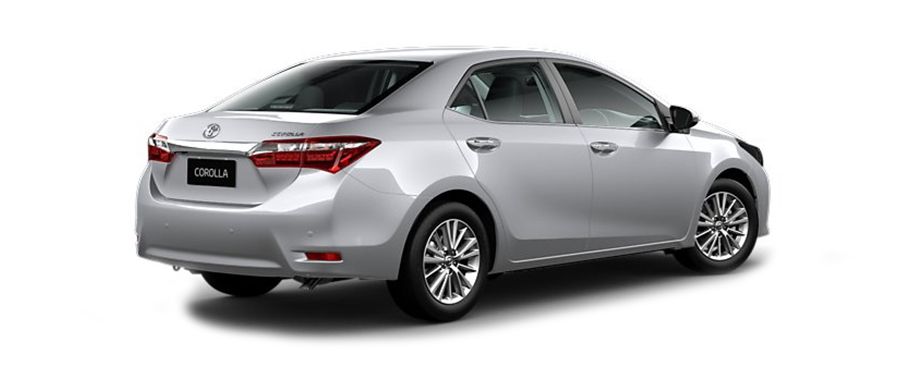 Corolla Altis (2011-2015) Rear angle view