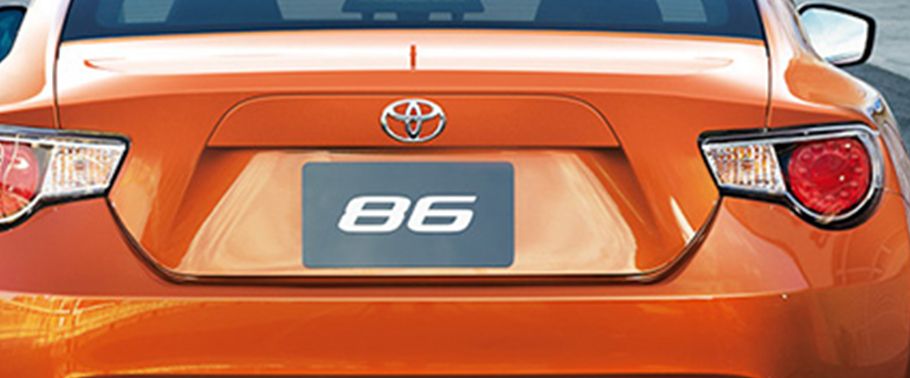 Toyota 86 (2012-2016) Branding Name Toyota 86 (2012-2016) Branding Name