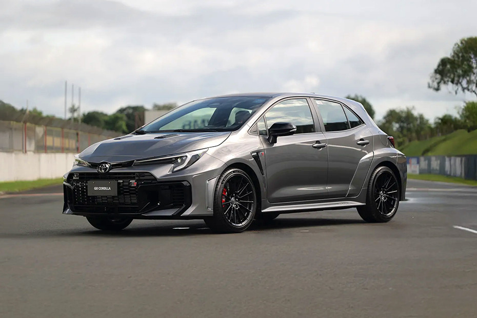 Toyota GR Corolla Front angle low view