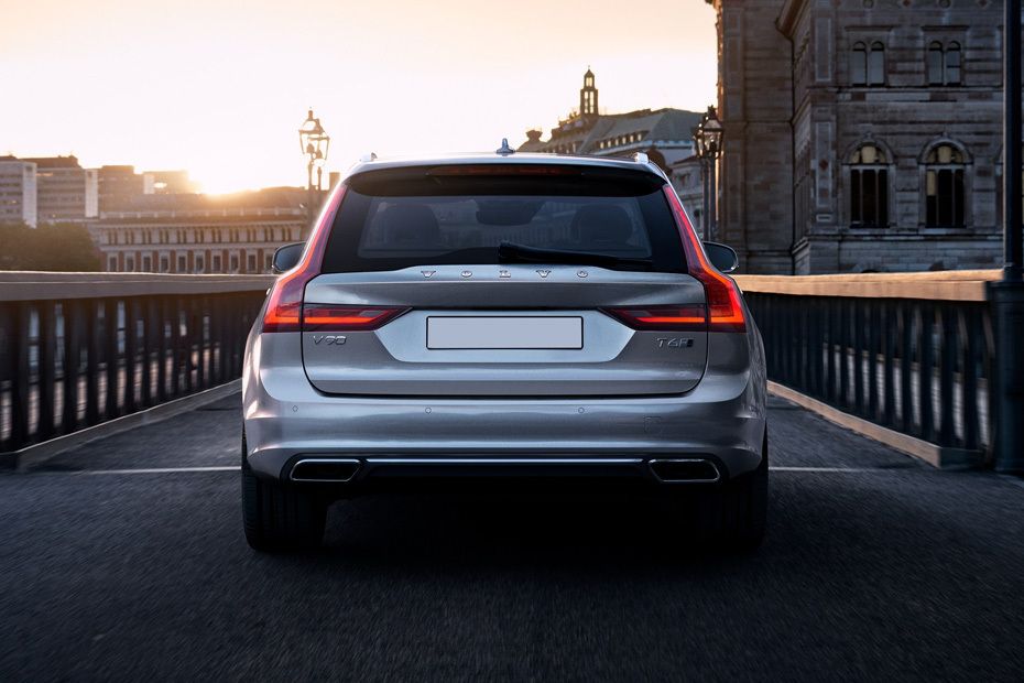 Full Rear View of Volvo V90