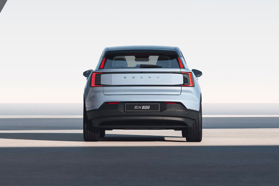 Full Rear View of Volvo EX30