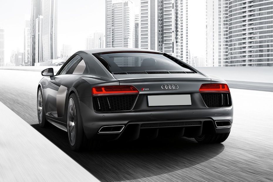 Audi R8 Coupe Rear Cross Side View
