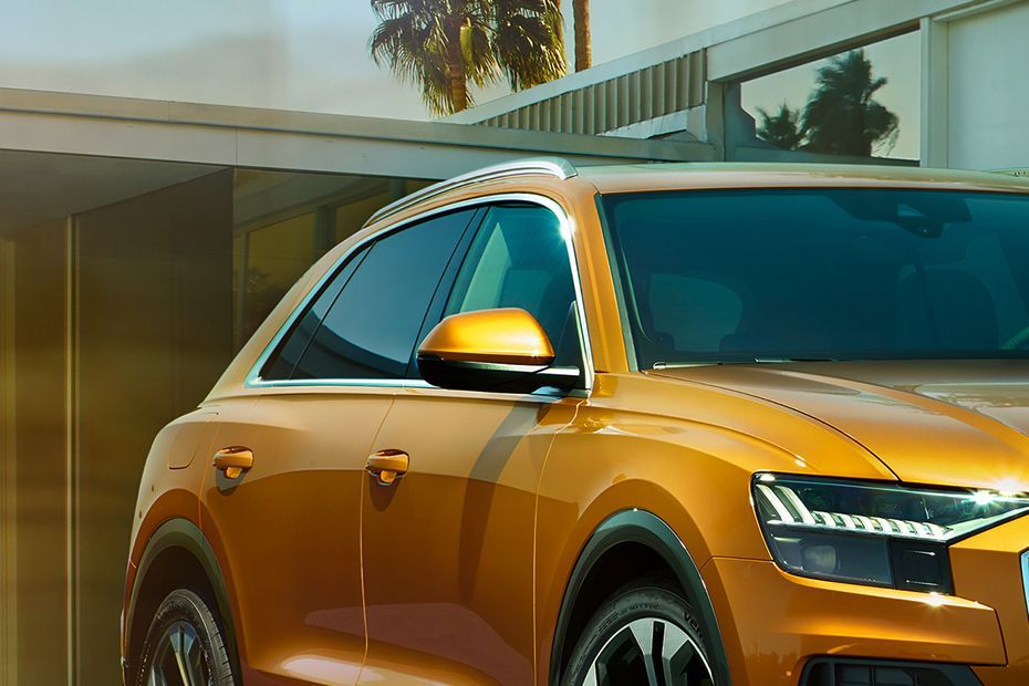 Audi Q8 Drivers Side Mirror Front Angle