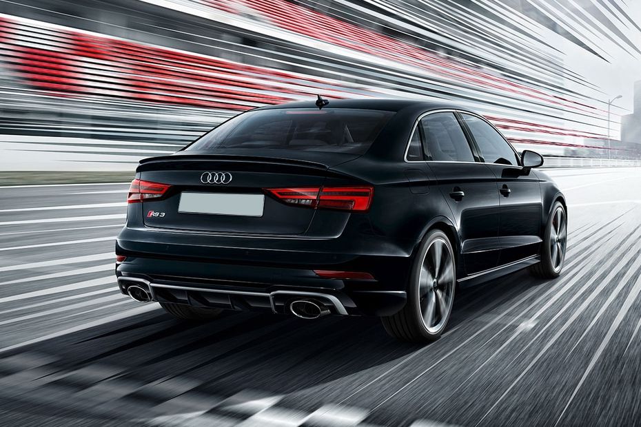 RS 3 Sedan Rear angle view RS 3 Sedan Rear angle view