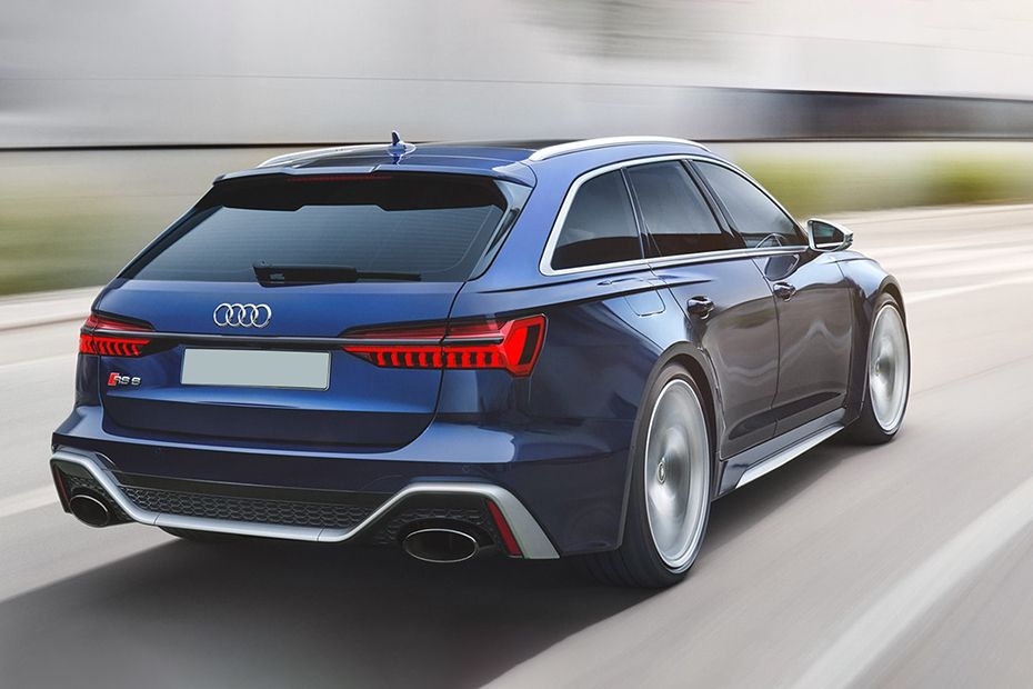 Audi RS 6 Avant Rear Angle View