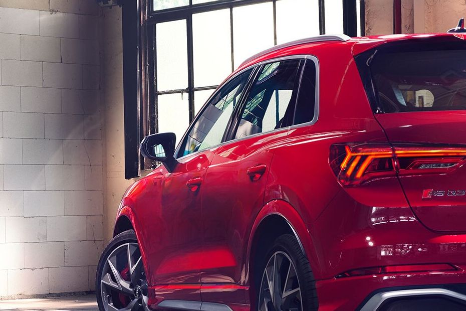 Audi RS Q3 Drivers Side Mirror Rear Angle