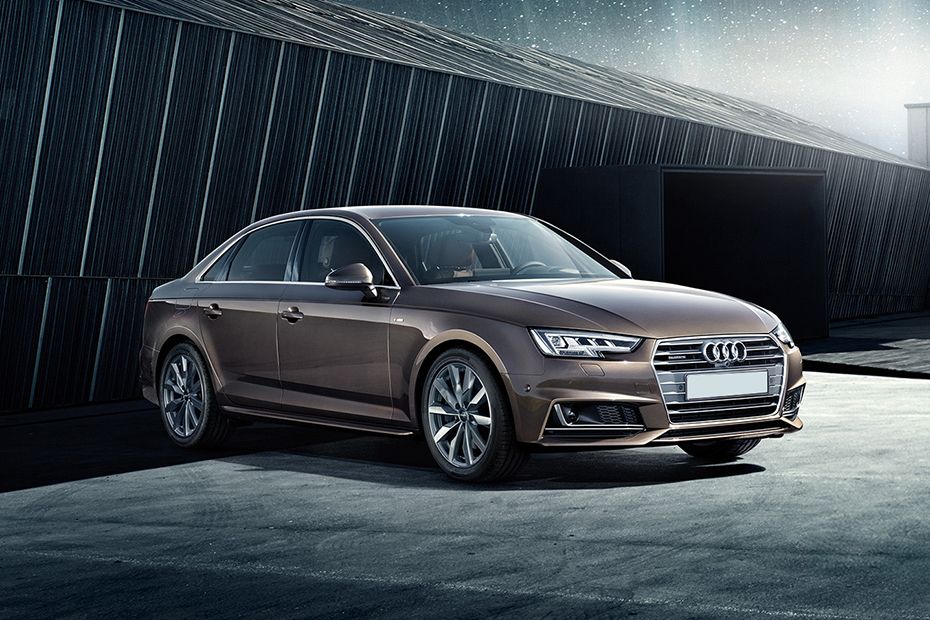 Audi A4 Sedan Front Cross Side View