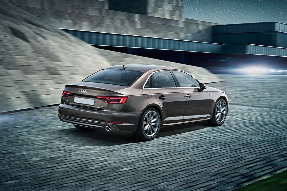 A4 Sedan Rear Low Angle View