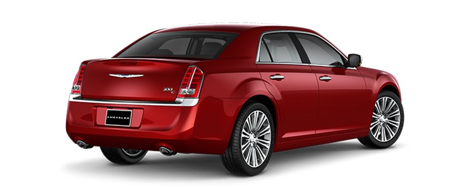 300C 2015 Rear Low Angle View