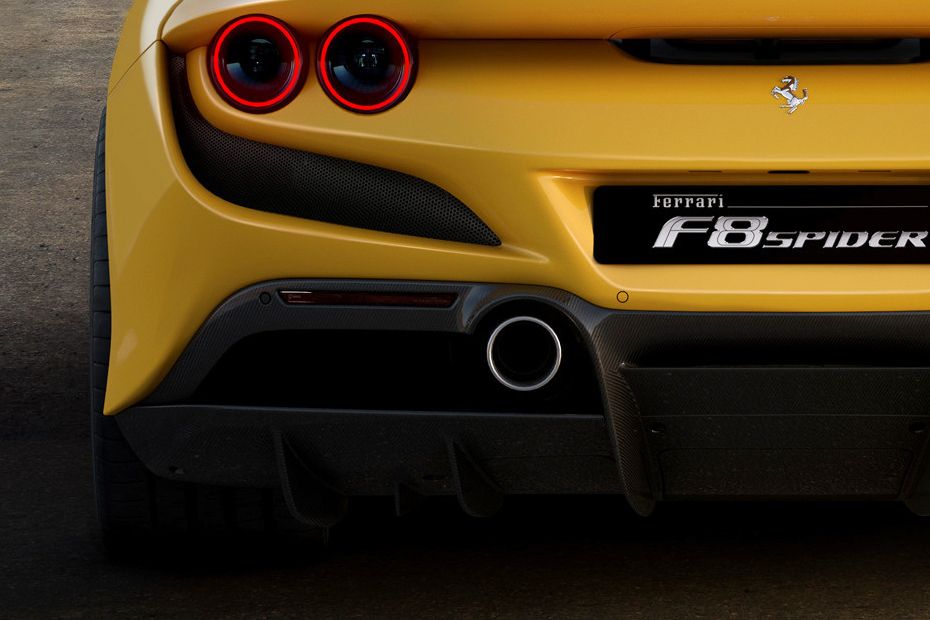 Ferrari F8 Spider Exhaust Pipe