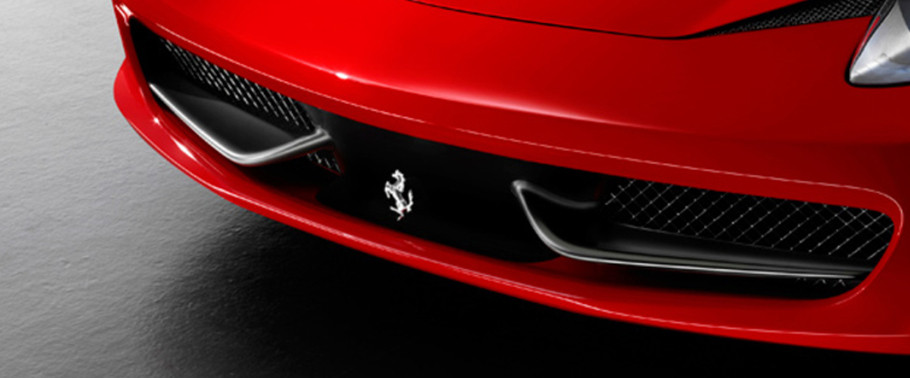 458 Italia Grille View