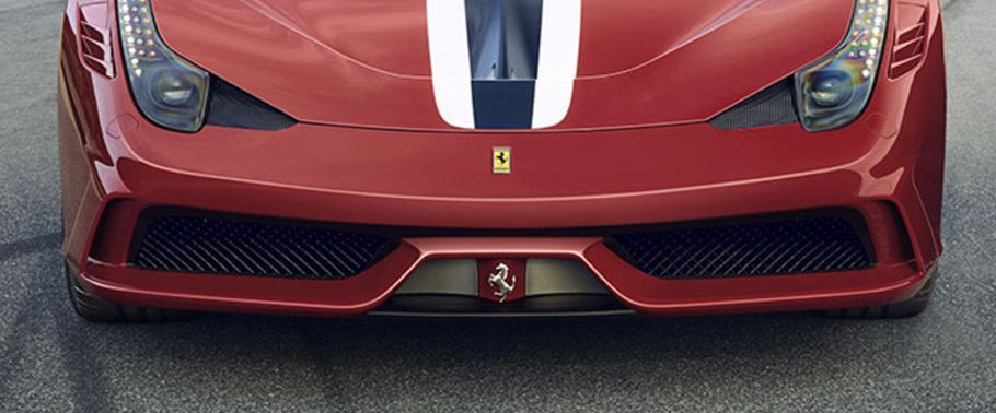 458 Speciale Grille View