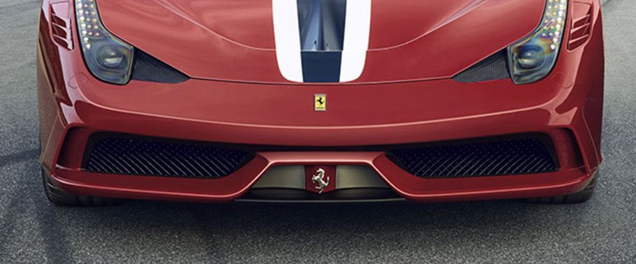 Ferrari 458 Speciale Grille View