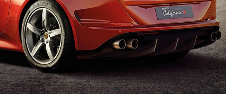 Exhaust Pipe of Ferrari California T