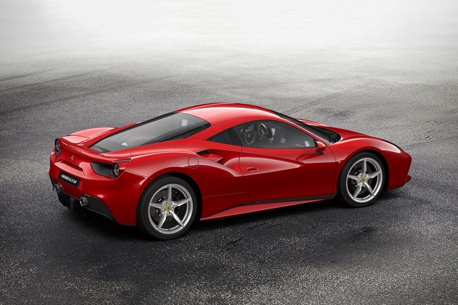 488 GTB Rear Medium Side View