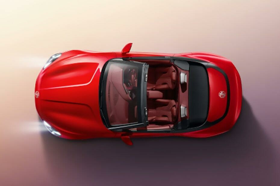 Top View of Cyberster