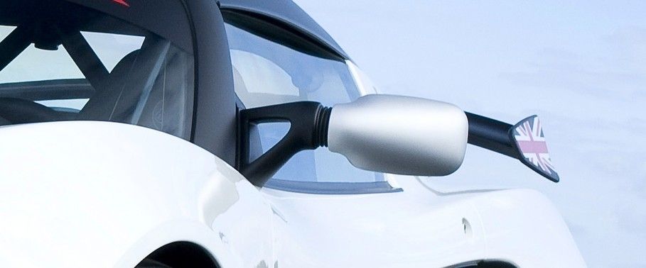 Lotus Elise 220 Cup Drivers Side Mirror Front Angle