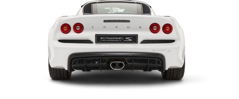 Full Rear View of Lotus Exige S Roadster