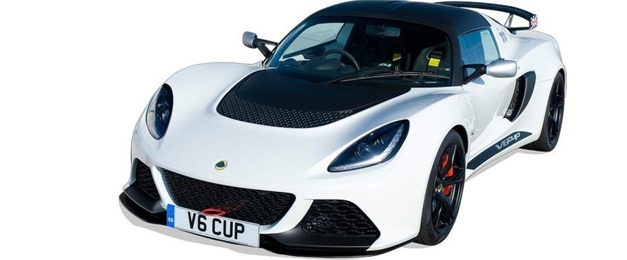Lotus Exige V6 Cup Front angle low view