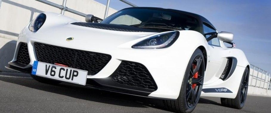 Exige V6 Cup Front deep low Angle View