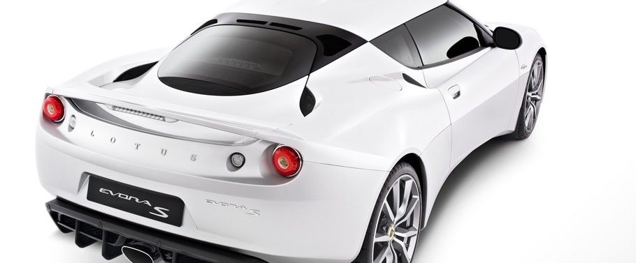 Evora S Rear angle view