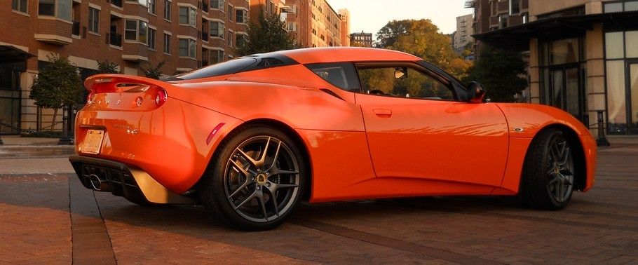 Evora S Rear Medium Side View