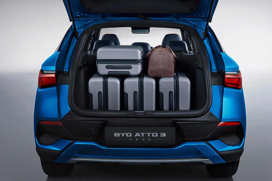 BYD Atto 3 Trunk Open Closer View BYD Atto 3 Trunk Open Closer View