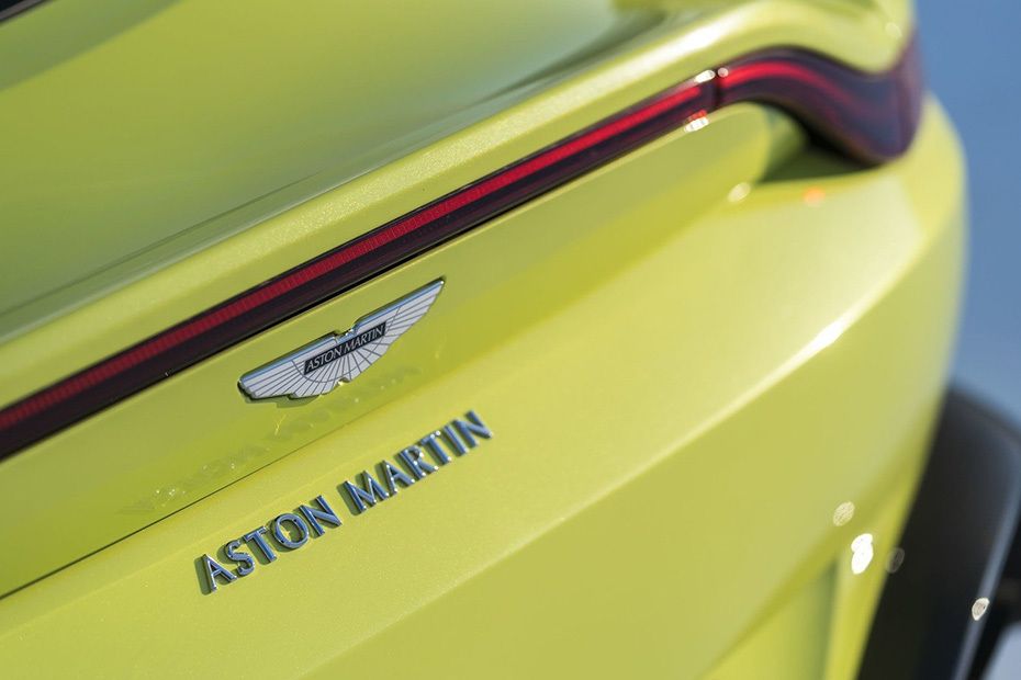 Aston Martin Vantage Branding Name