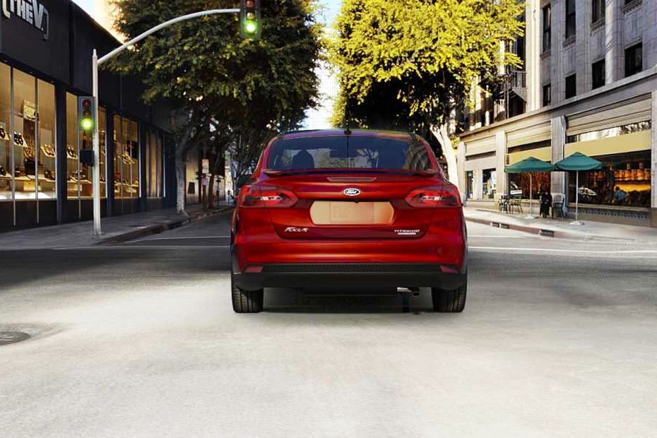 Full Rear View of Ford Focus Sedan (2005-2019) Full Rear View of Ford Focus Sedan (2005-2019)