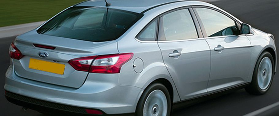 Focus 2015 Rear angle view