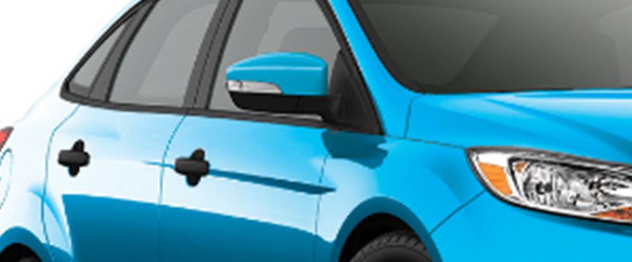 Ford Focus 2015 Drivers Side Mirror Front Angle